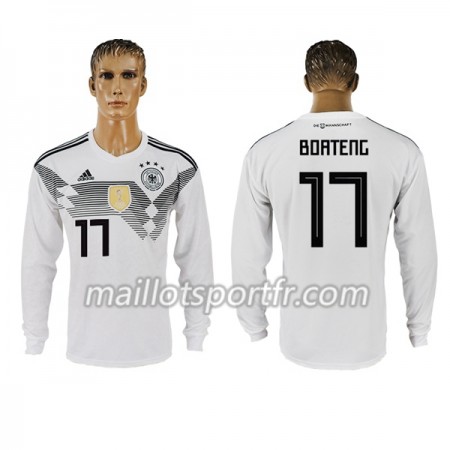 Maillot de Foot Allemagne Boateng 17 Domicile Coupe du monde 2018 ML